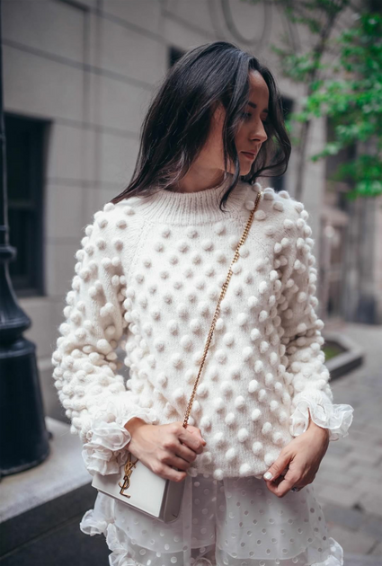 Women's Hand Knitted Alpaca Sweater – LUXELIM